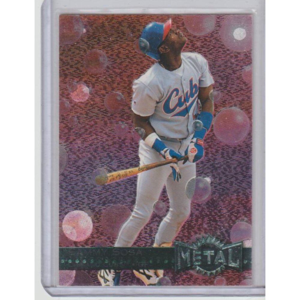 Sammy Sosa 1996 Fleer Metal Universe #146